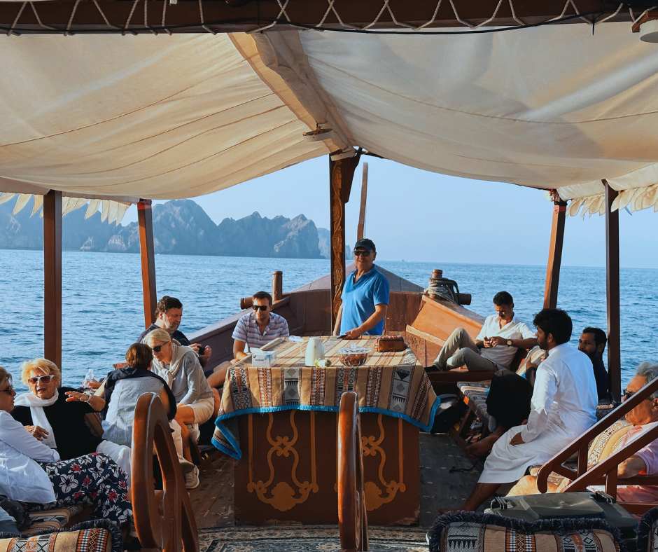 Sunset Cruise by Dhow (Traditional Wooden Boat)